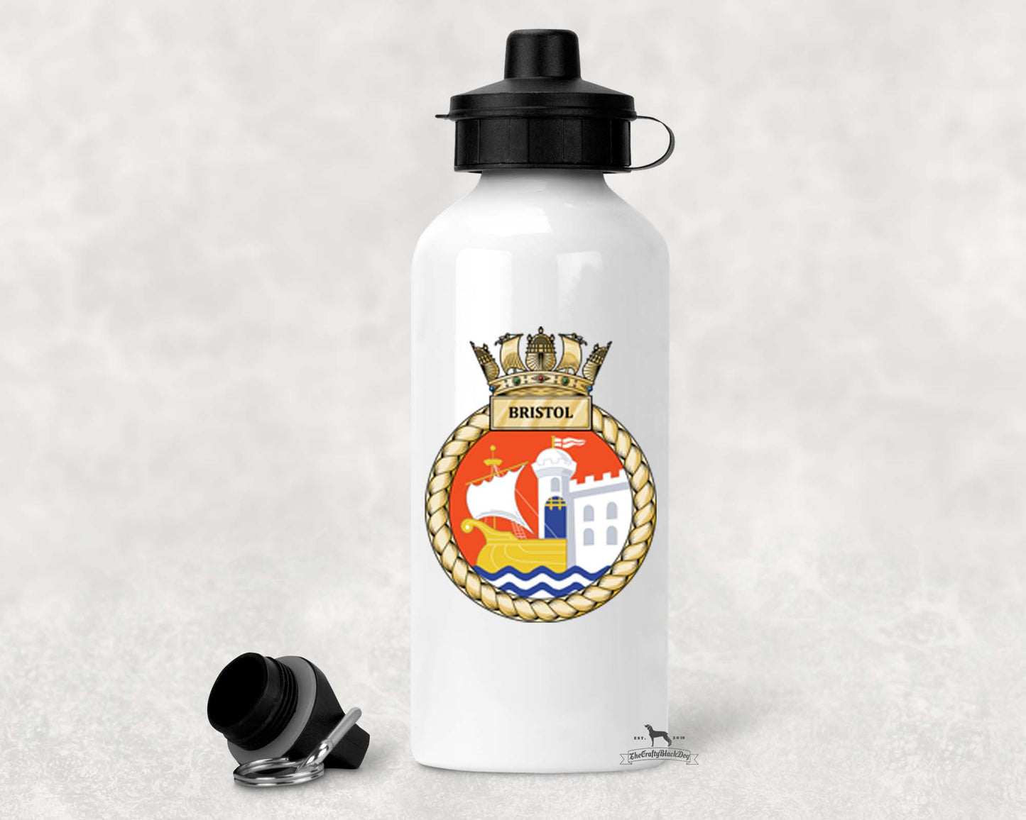 HMS Bristol - ALUMINIUM WATER BOTTLE