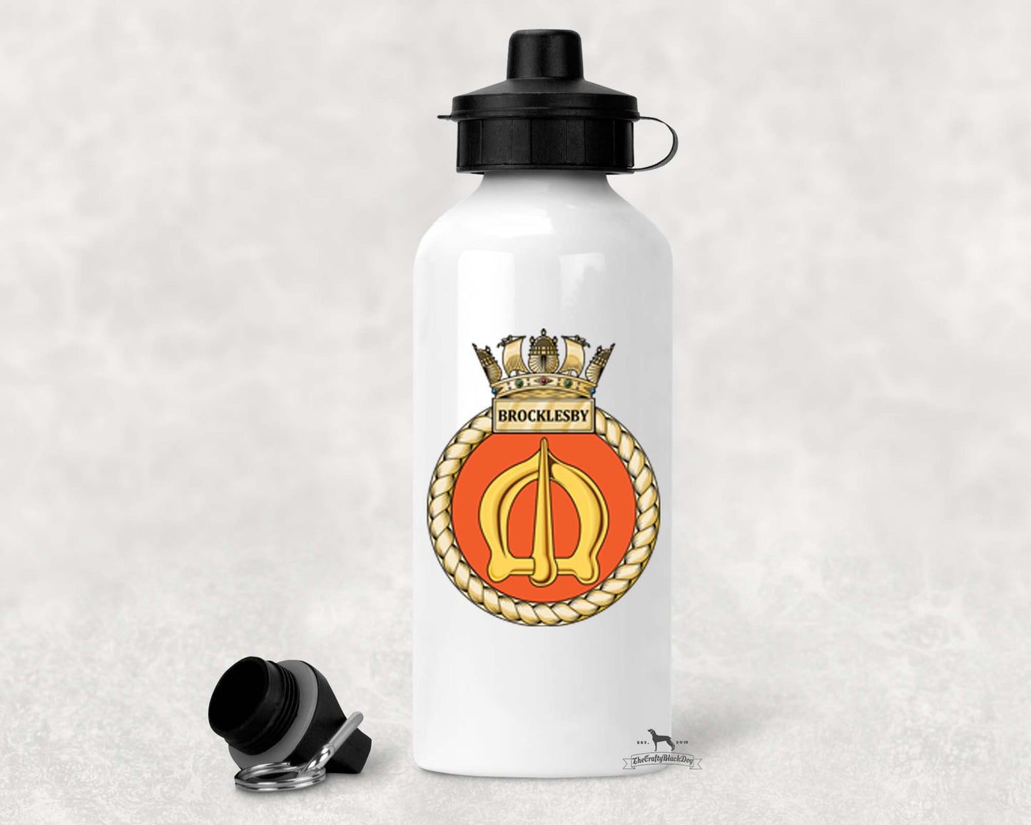HMS Brocklesby - ALUMINIUM WATER BOTTLE