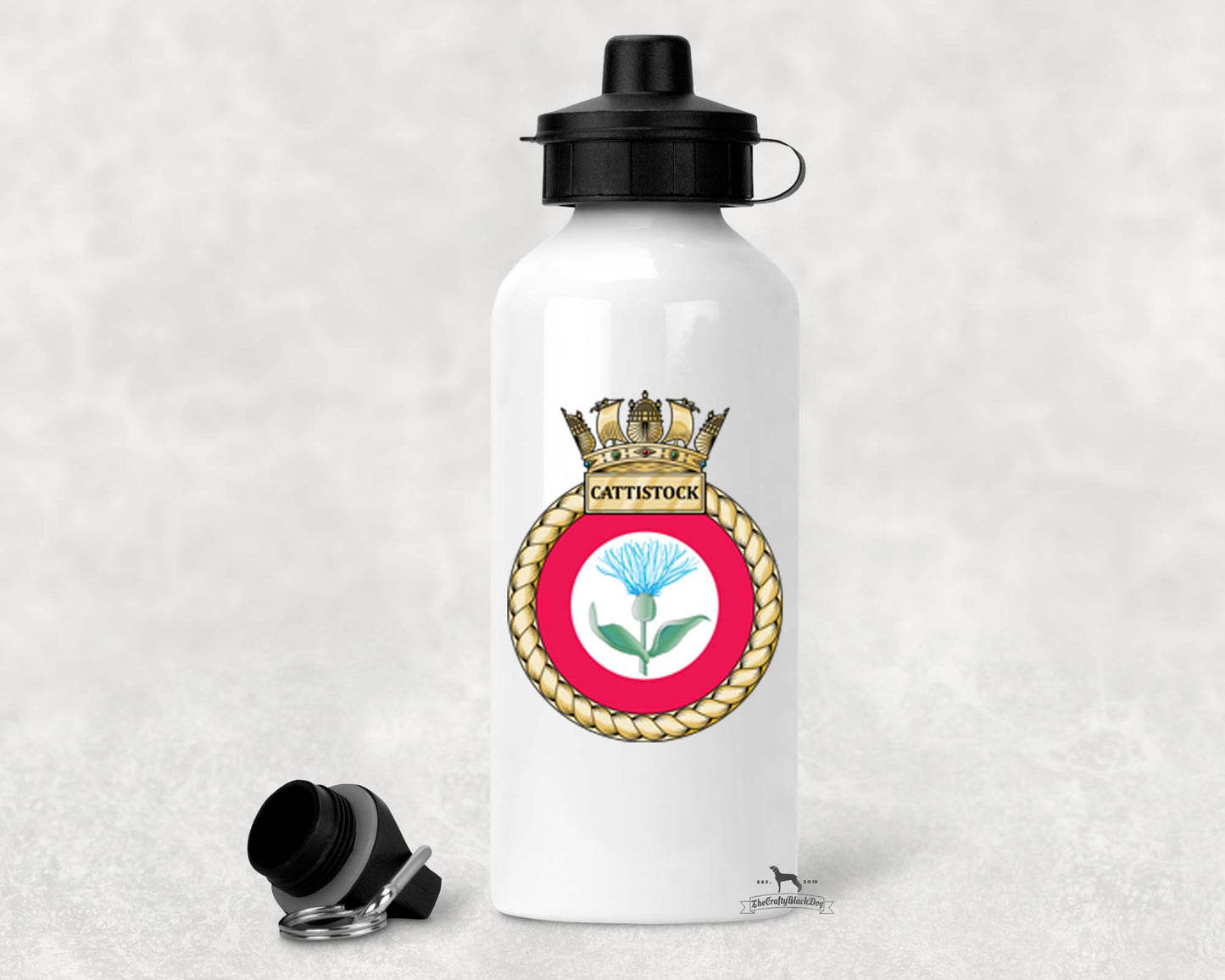 HMS Cattistock - ALUMINIUM WATER BOTTLE