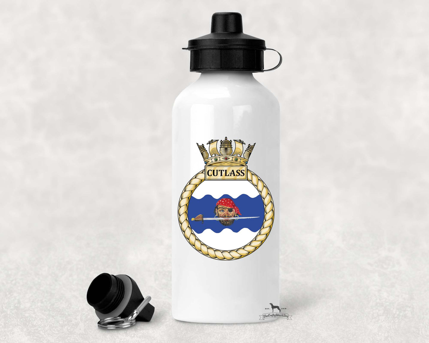 HMS Cutlass - ALUMINIUM WATER BOTTLE