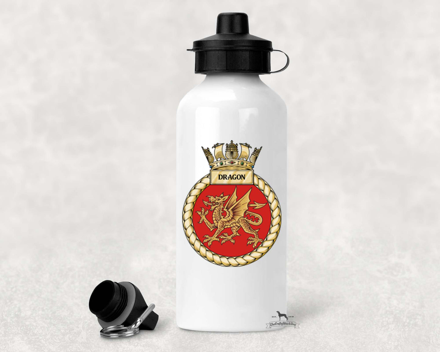 HMS Dragon - ALUMINIUM WATER BOTTLE
