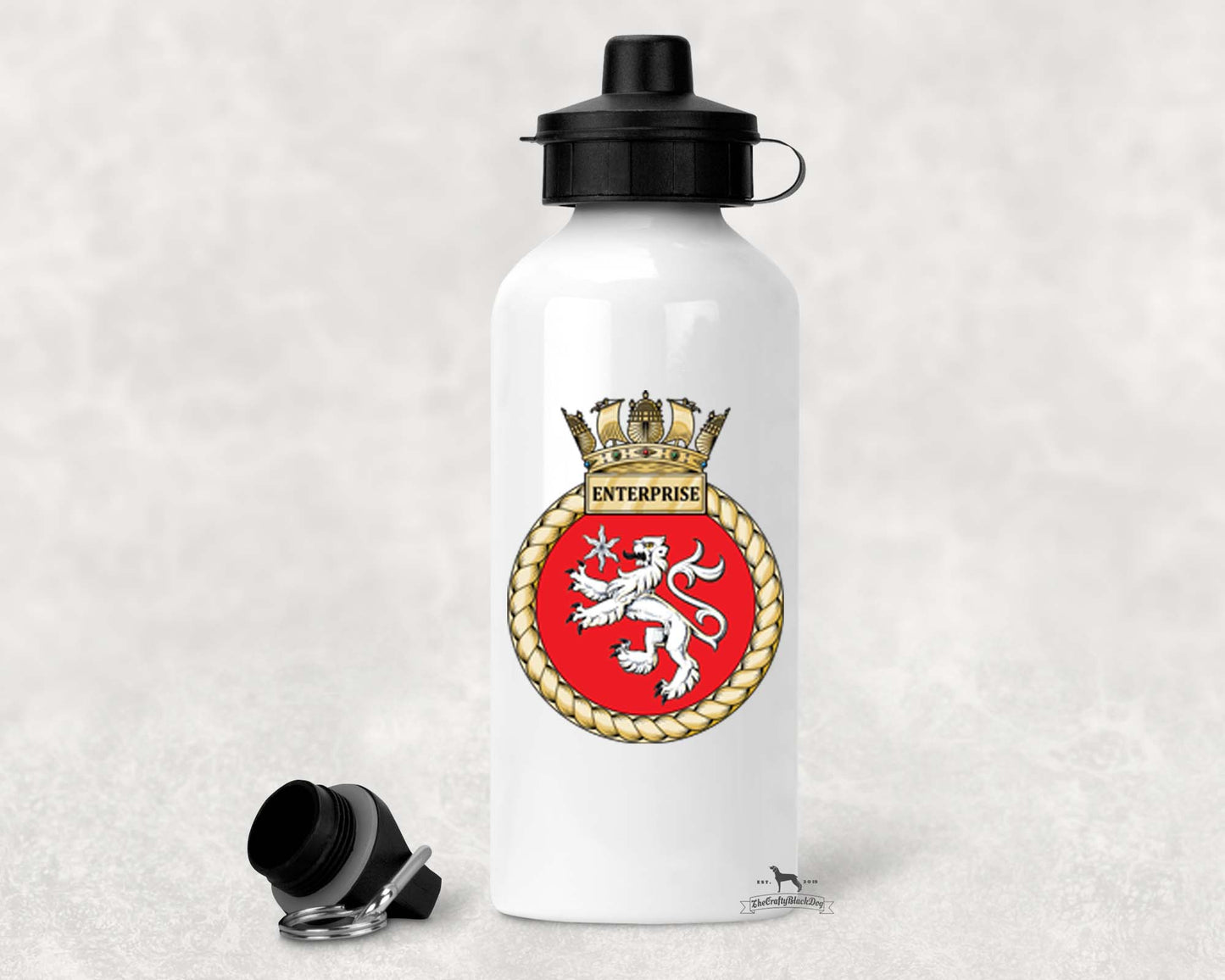 HMS Enterprise - ALUMINIUM WATER BOTTLE
