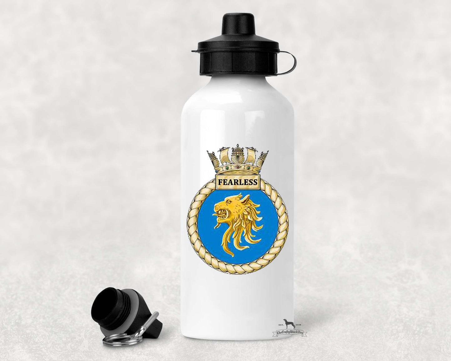 HMS Fearless - ALUMINIUM WATER BOTTLE