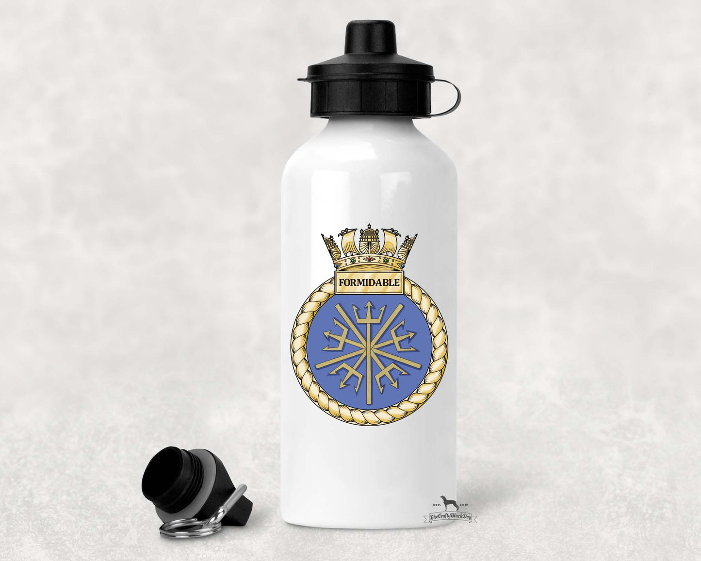 HMS Formidable - ALUMINIUM WATER BOTTLE