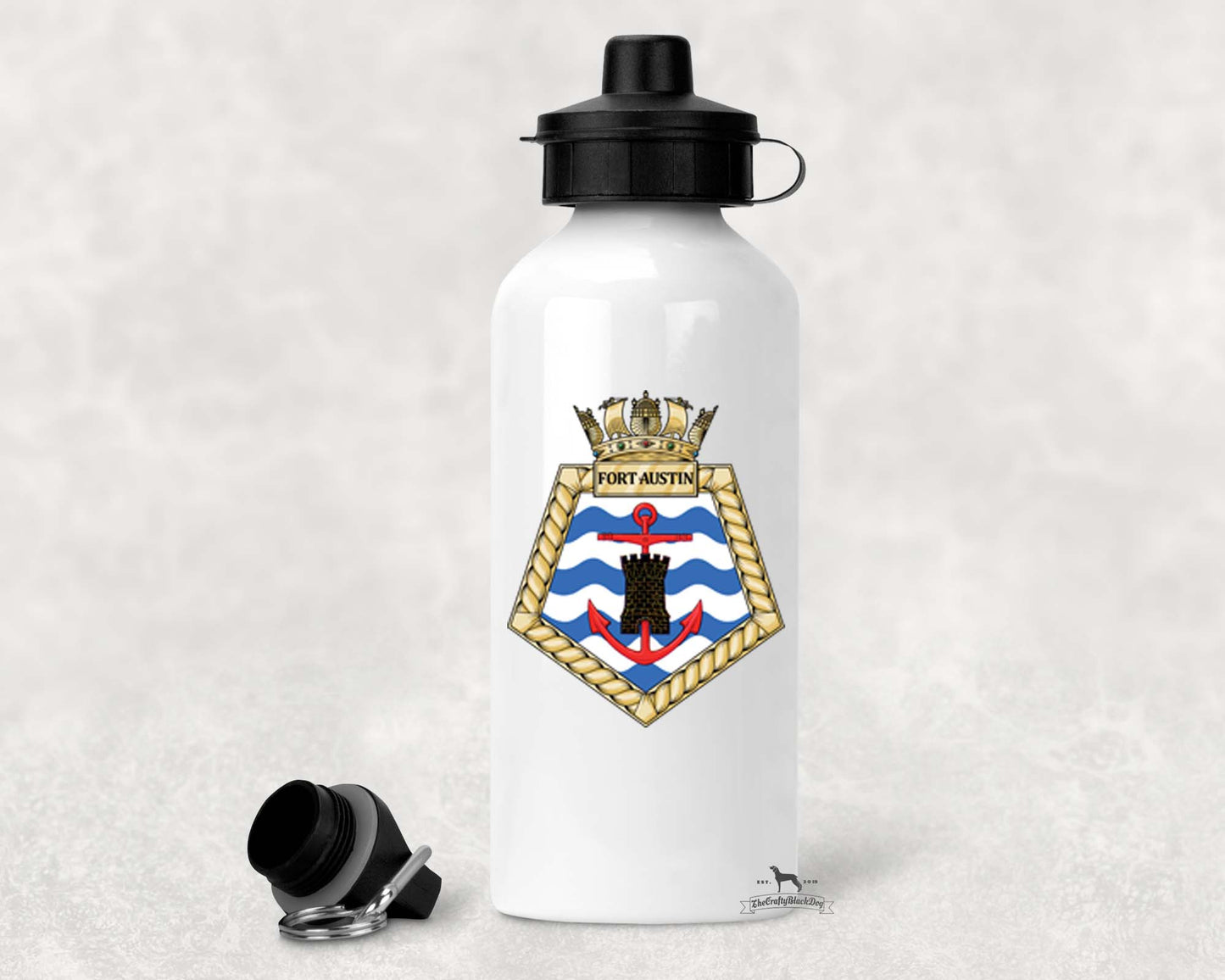 RFA Fort Austin - ALUMINIUM WATER BOTTLE