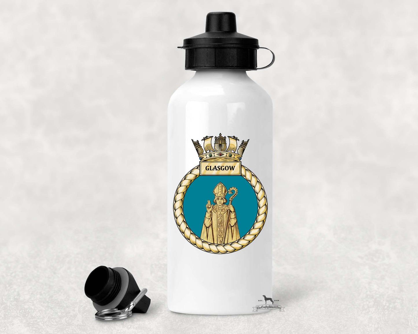 HMS Glasgow - ALUMINIUM WATER BOTTLE
