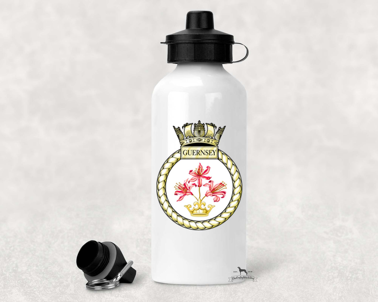 HMS Guernsey - ALUMINIUM WATER BOTTLE