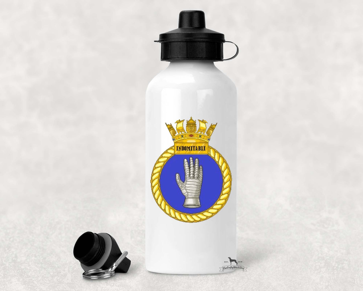 HMS Indomitable - ALUMINIUM WATER BOTTLE