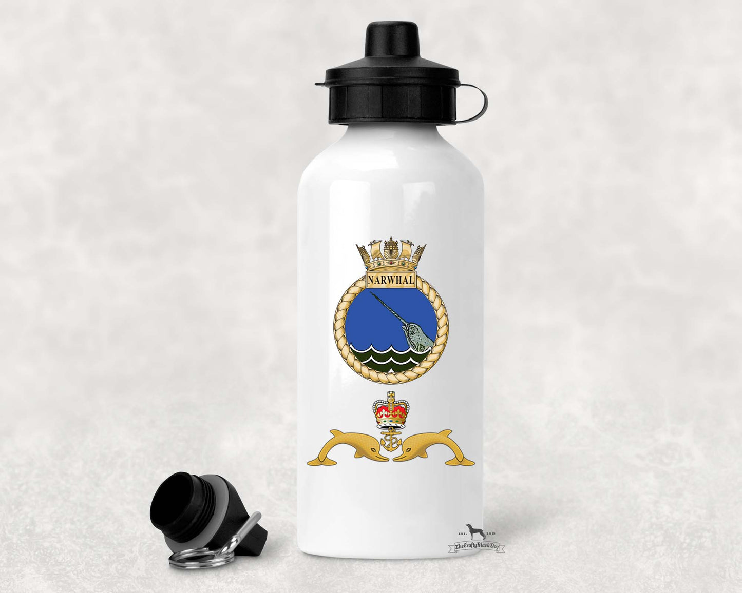HMS Narwhal - ALUMINIUM WATER BOTTLE