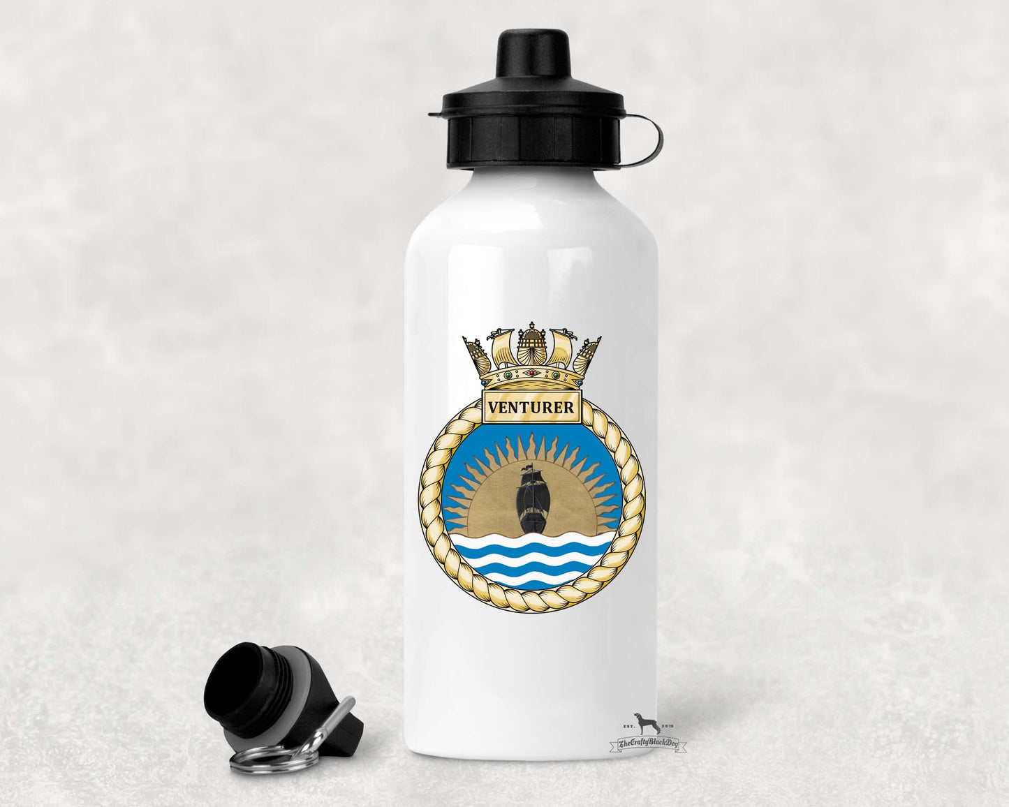 HMS Venturer - ALUMINIUM WATER BOTTLE