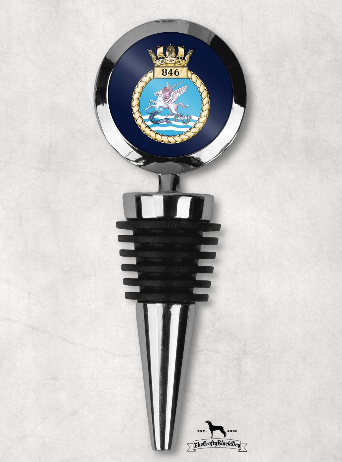 846 Naval Air Squadron - Wine Bottle Stopper