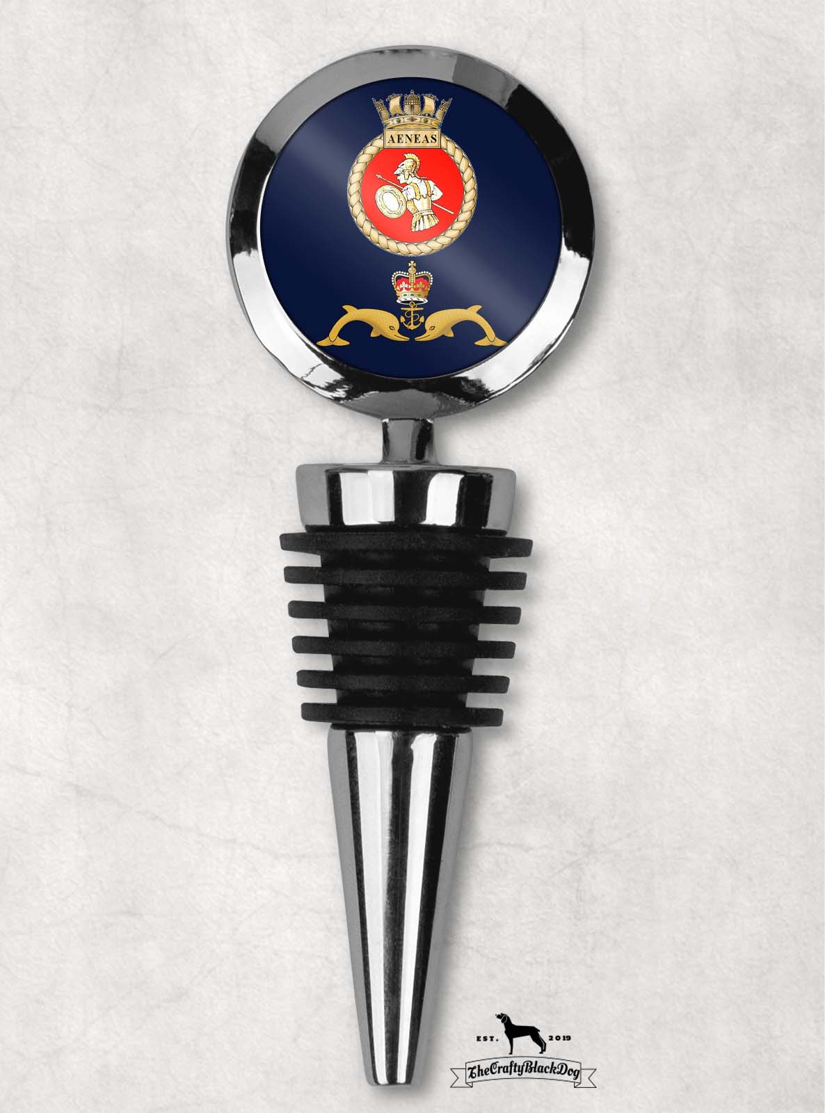 HMS Aeneas - Wine Bottle Stopper