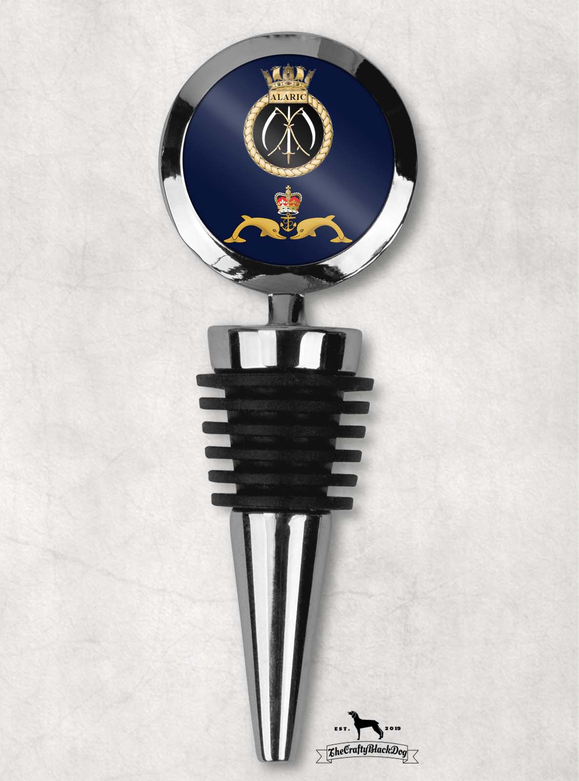 HMS Alaric - Wine Bottle Stopper
