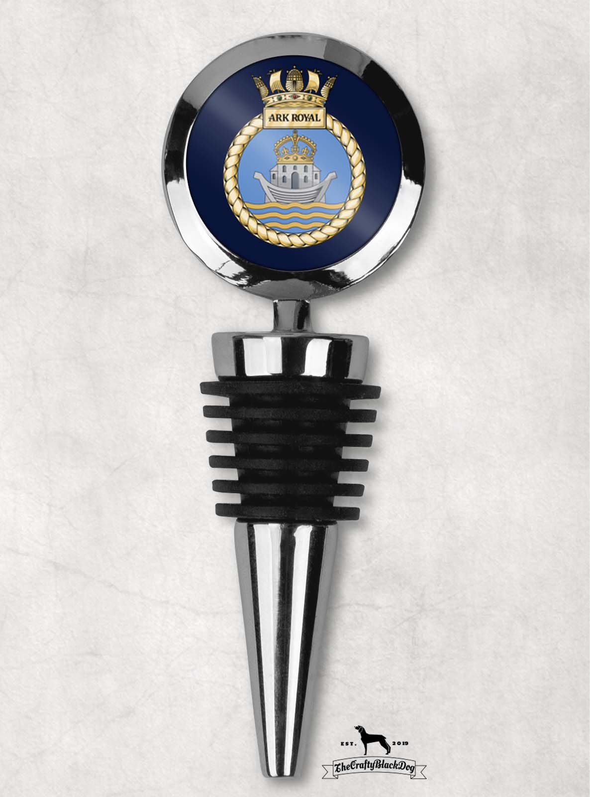 HMS Ark Royal - Wine Bottle Stopper