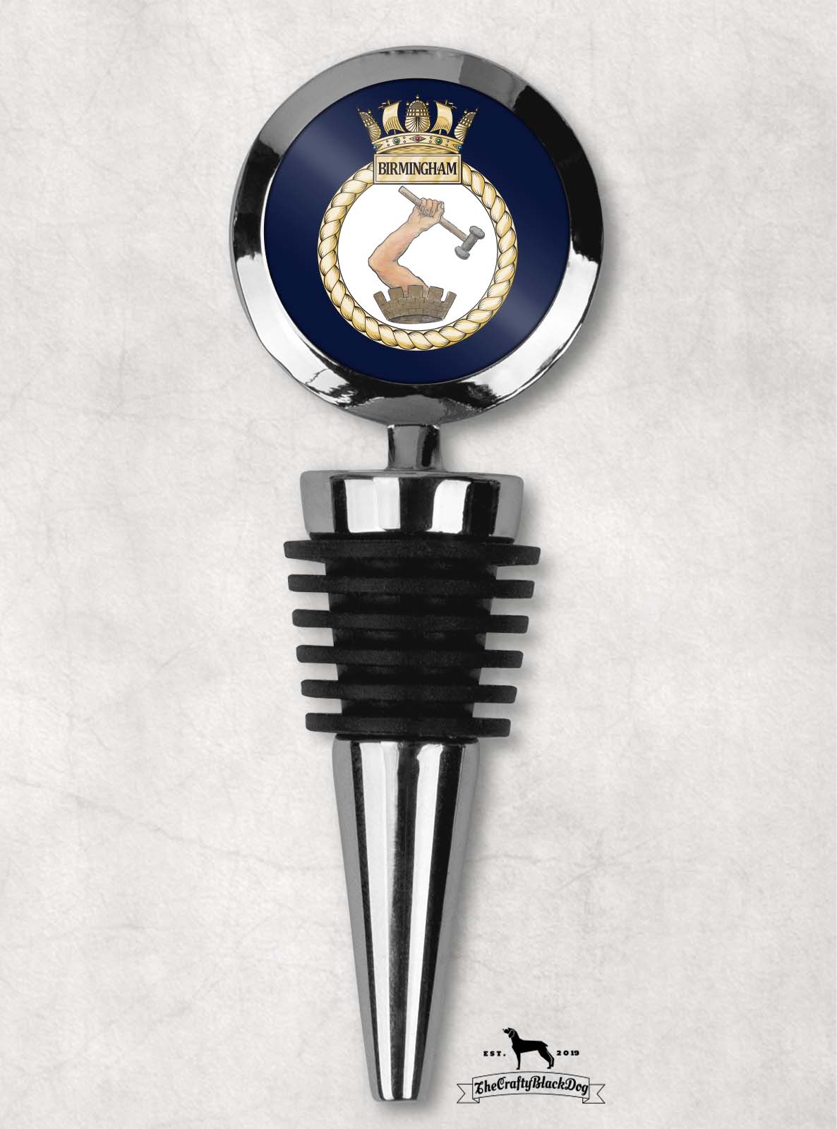HMS Birmingham - Wine Bottle Stopper