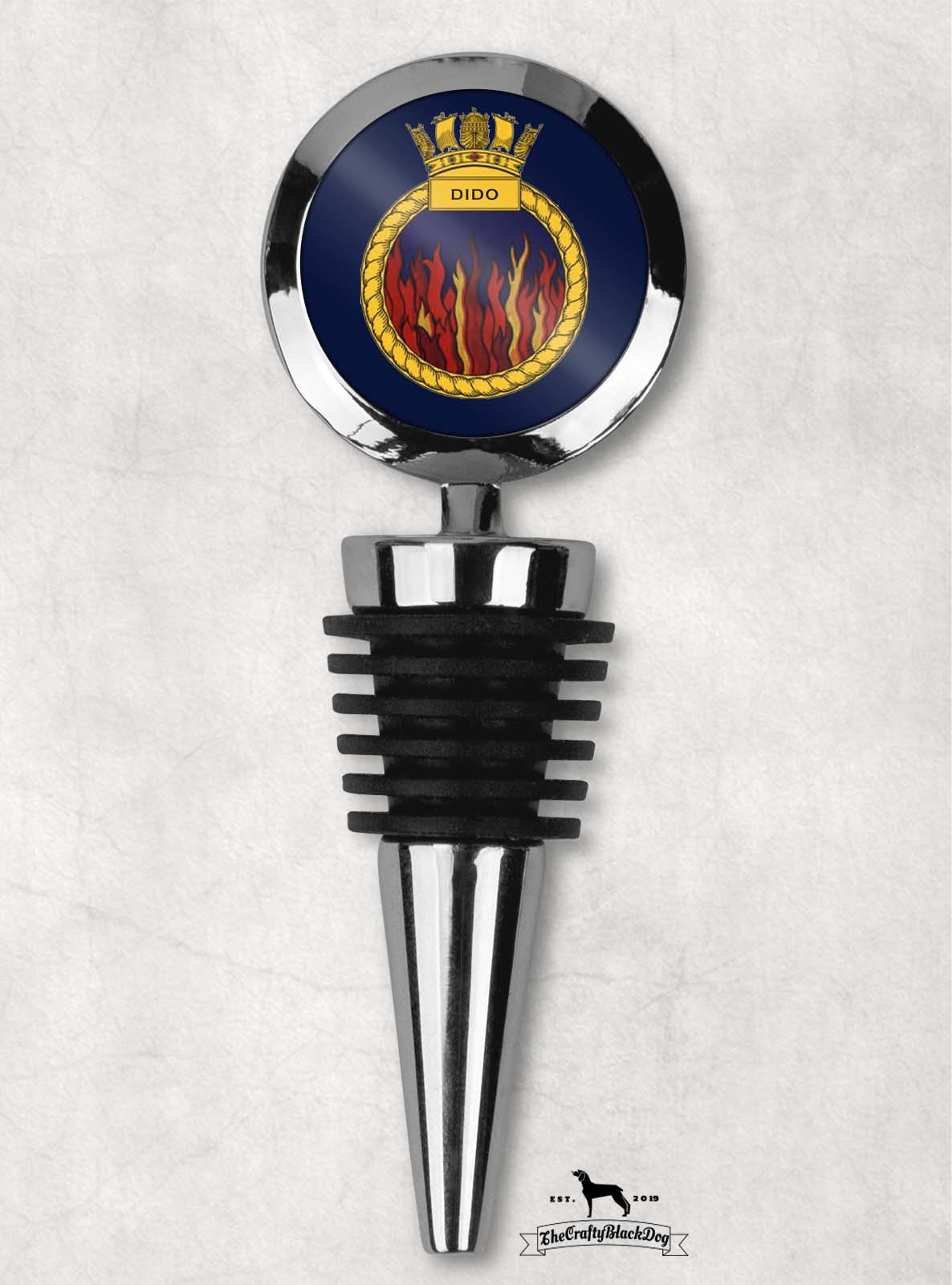 HMS Dido - Wine Bottle Stopper