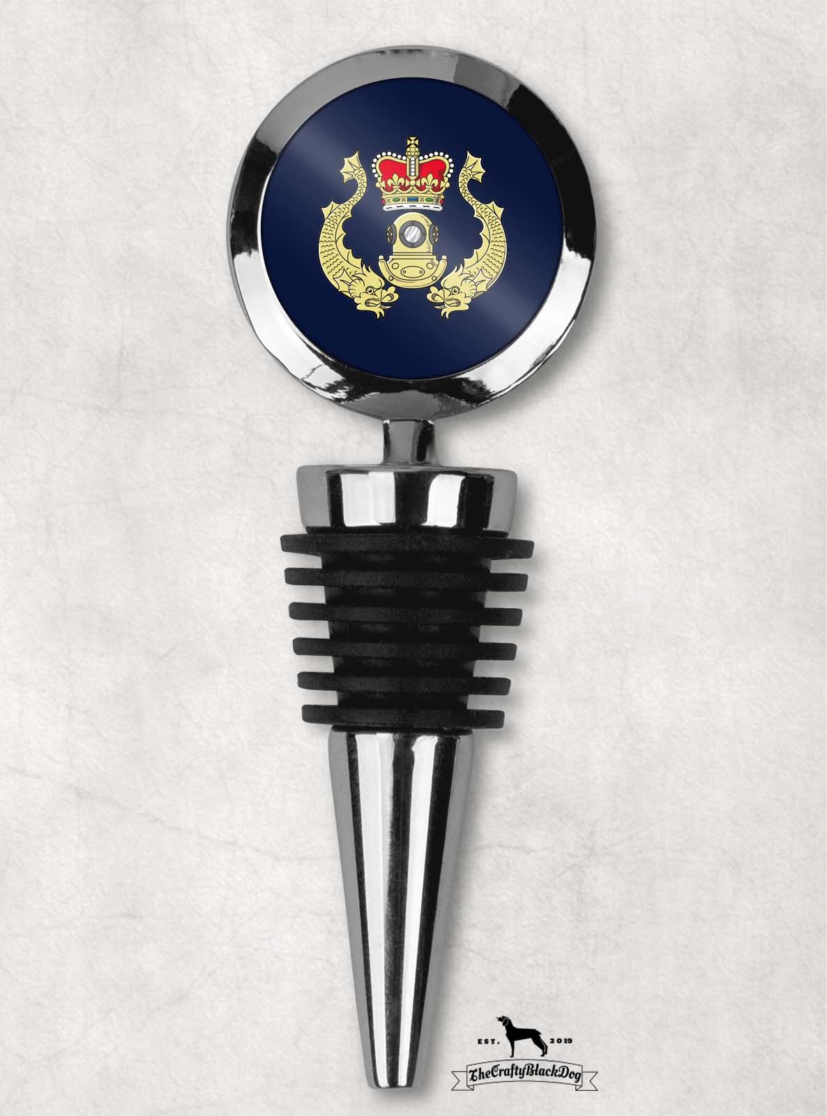 Royal Navy Diver - Wine Bottle Stopper