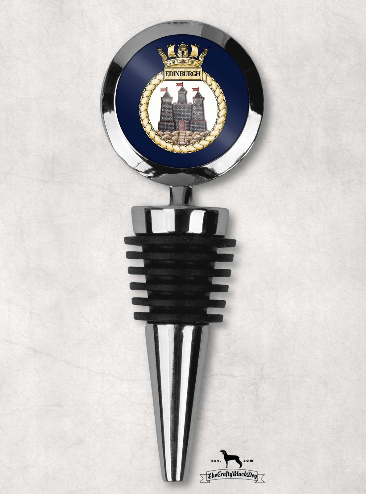 HMS Edinburgh - Wine Bottle Stopper