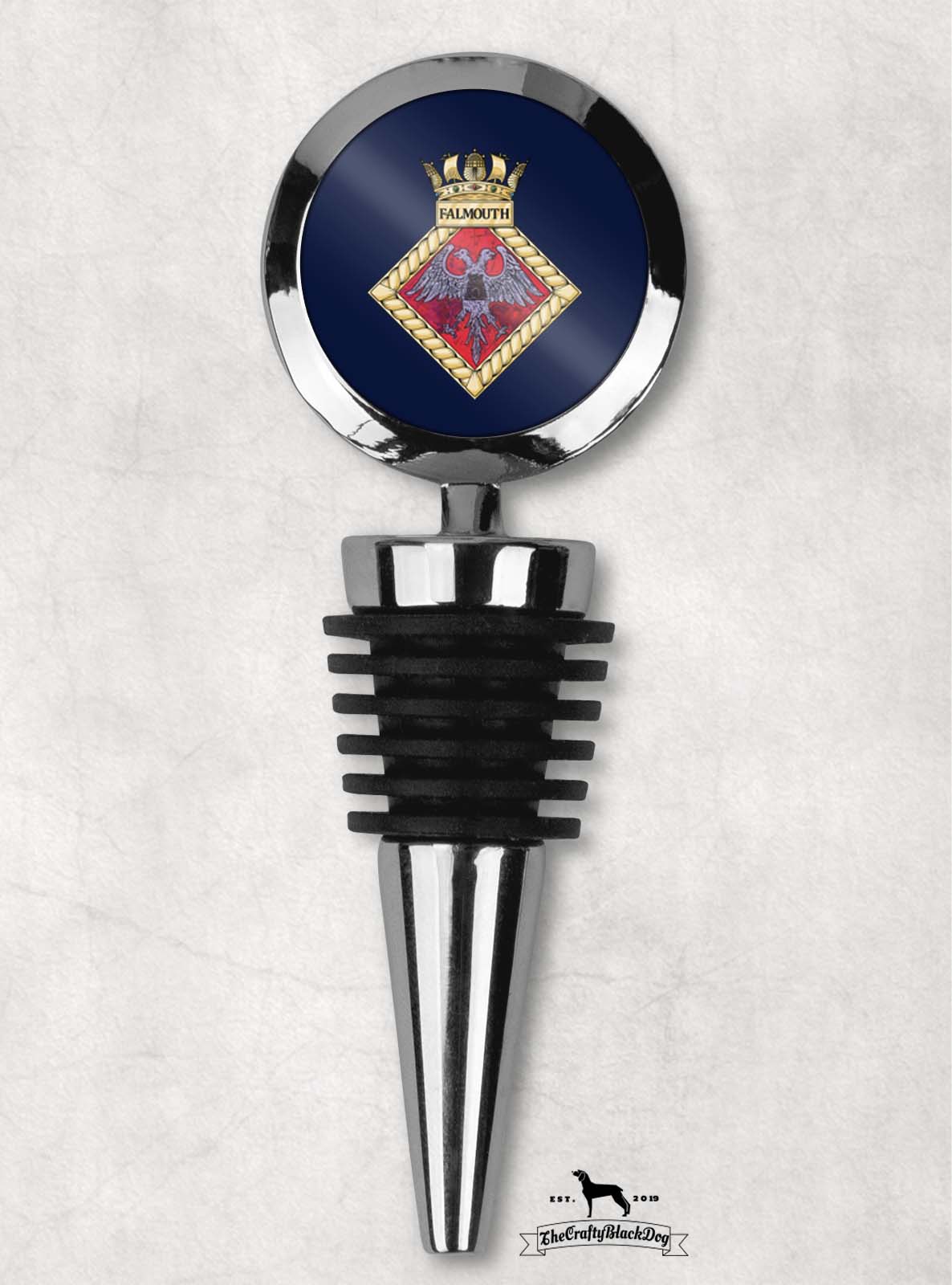 HMS Falmouth - Wine Bottle Stopper