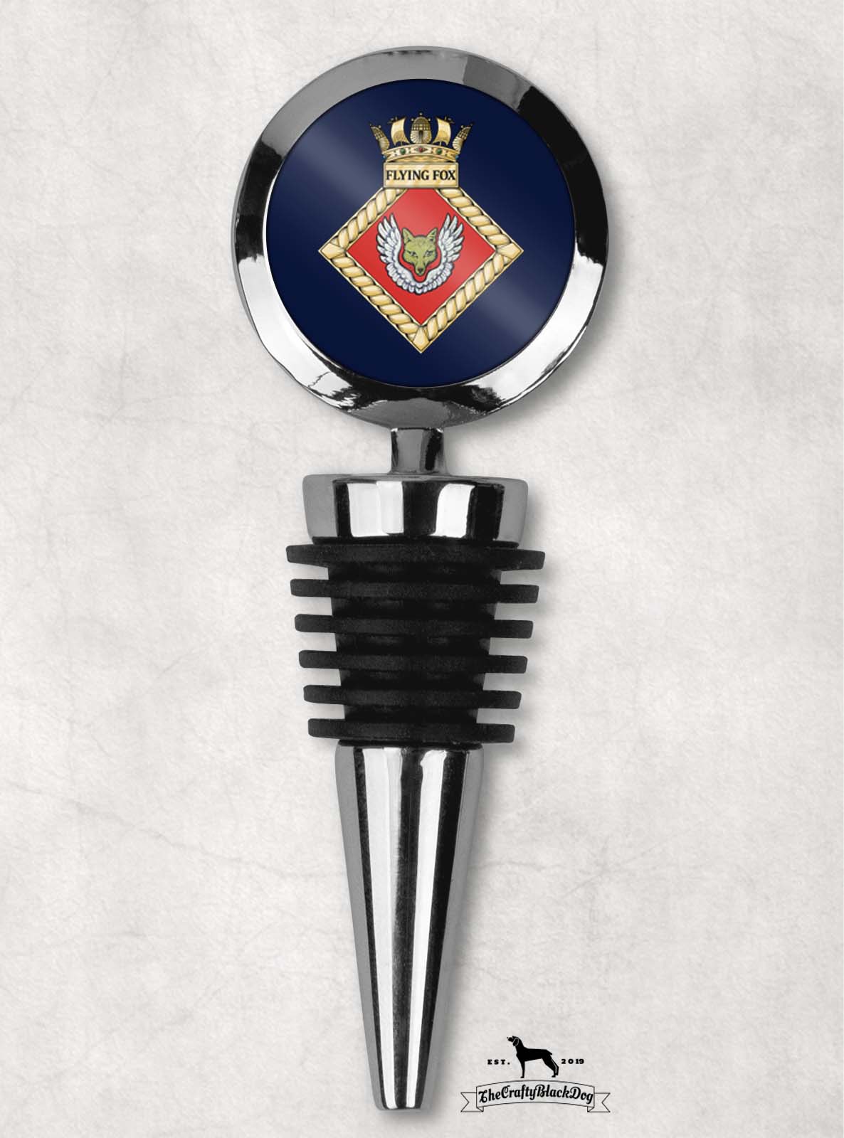 HMS Flying Fox - Wine Bottle Stopper