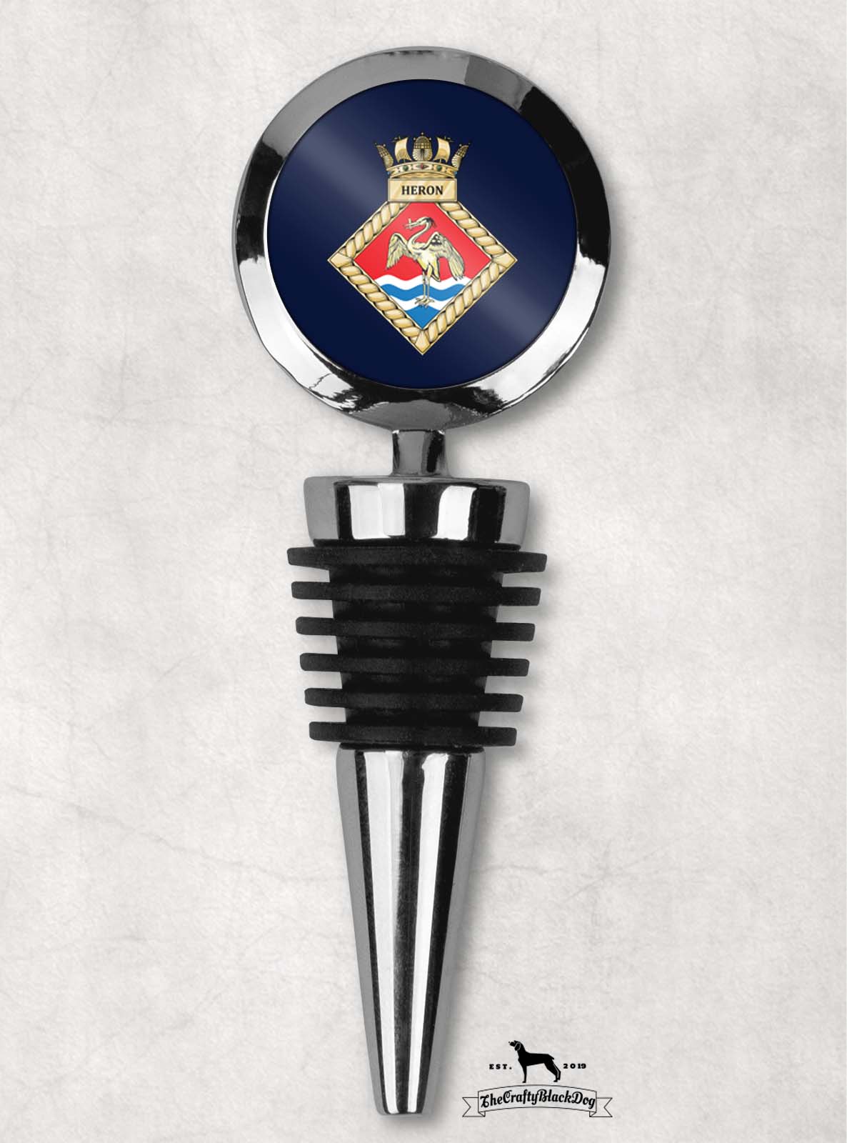 HMS Heron (RNAS Yeovilton) - Wine Bottle Stopper