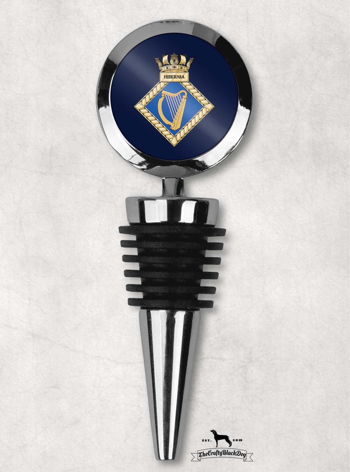 HMS Hibernia - Wine Bottle Stopper