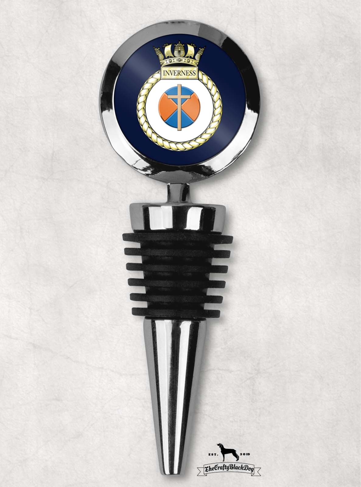 HMS Inverness - Wine Bottle Stopper