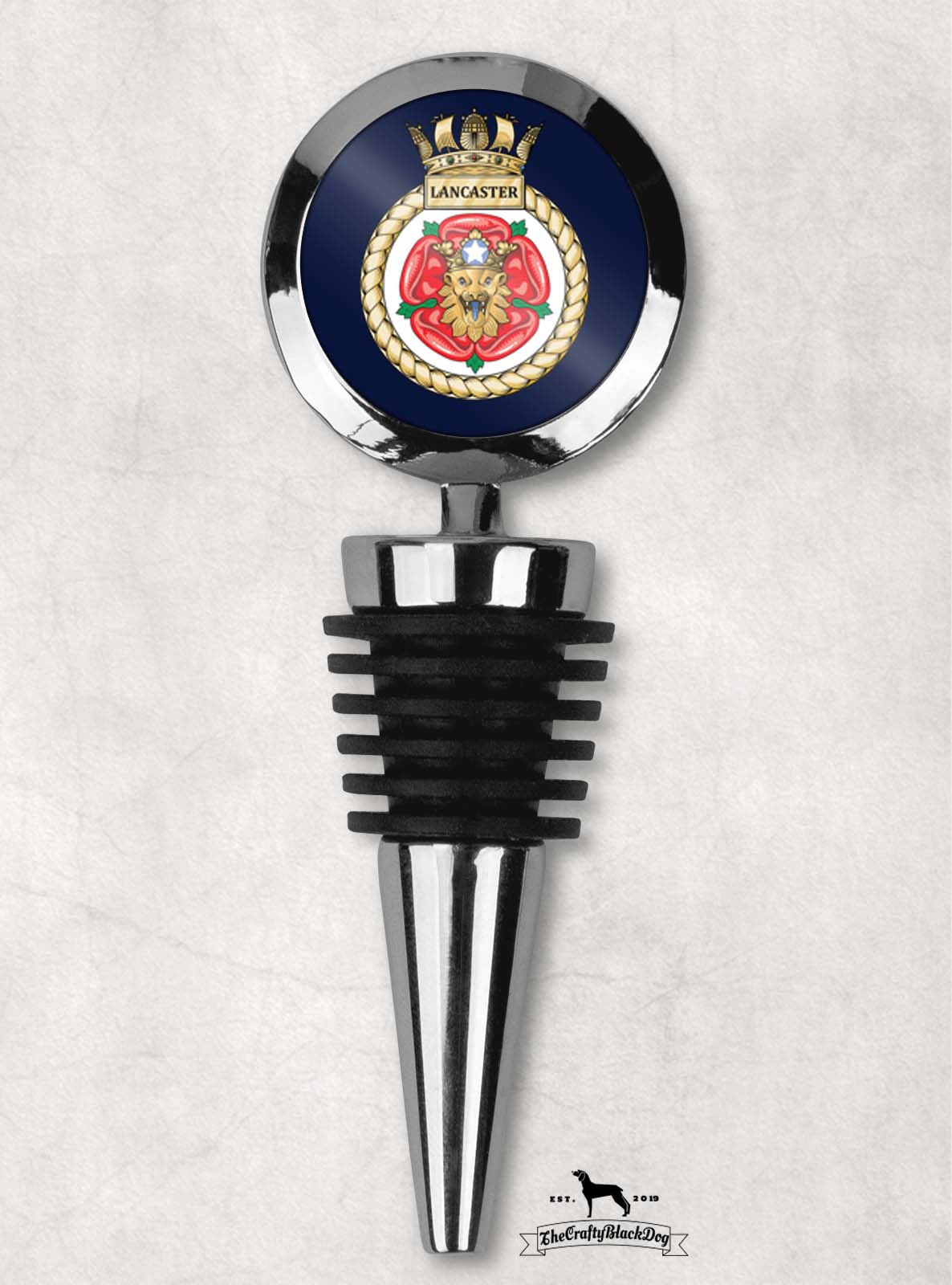 HMS Lancaster - Wine Bottle Stopper
