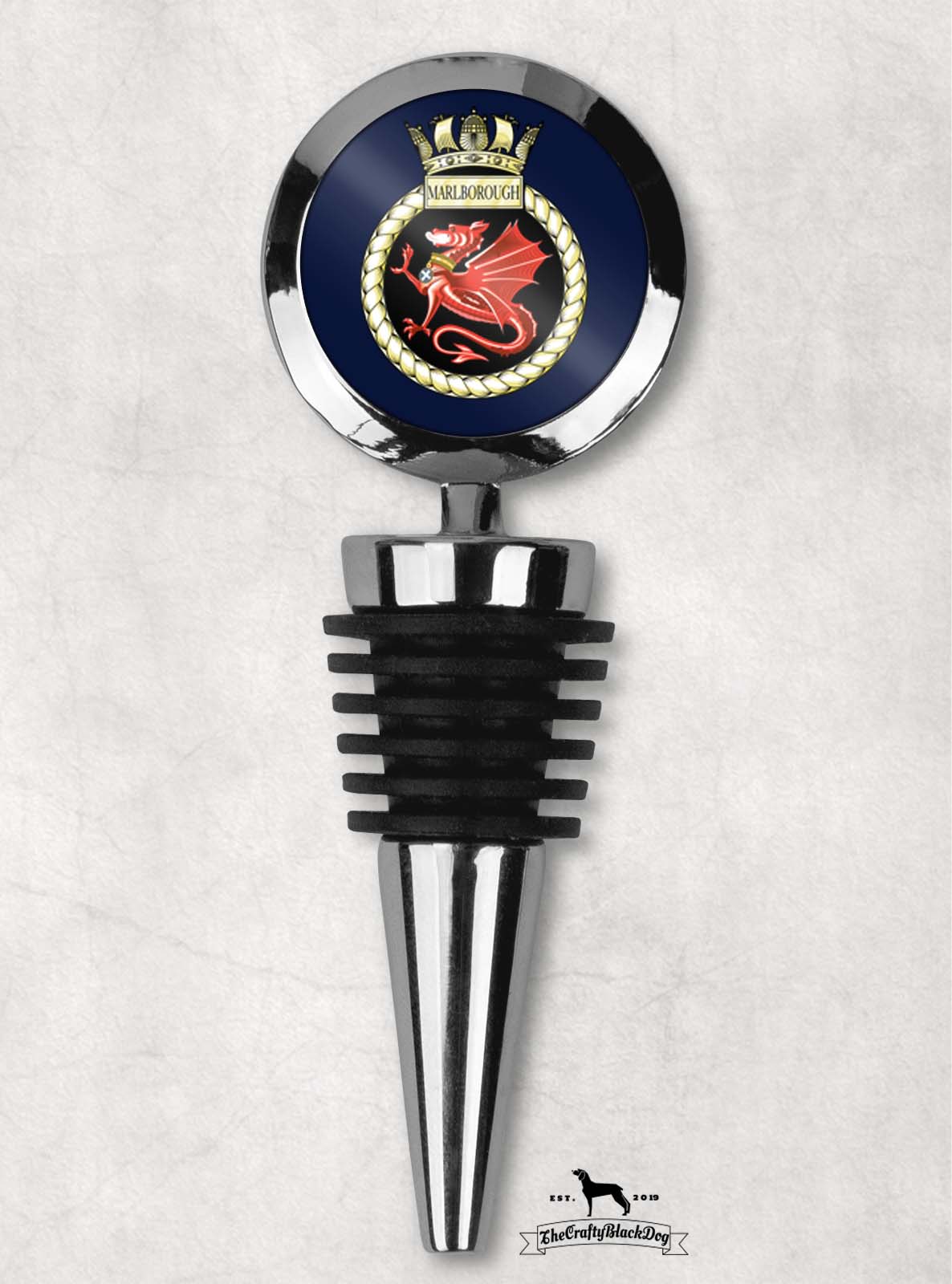 HMS Marlborough - Wine Bottle Stopper