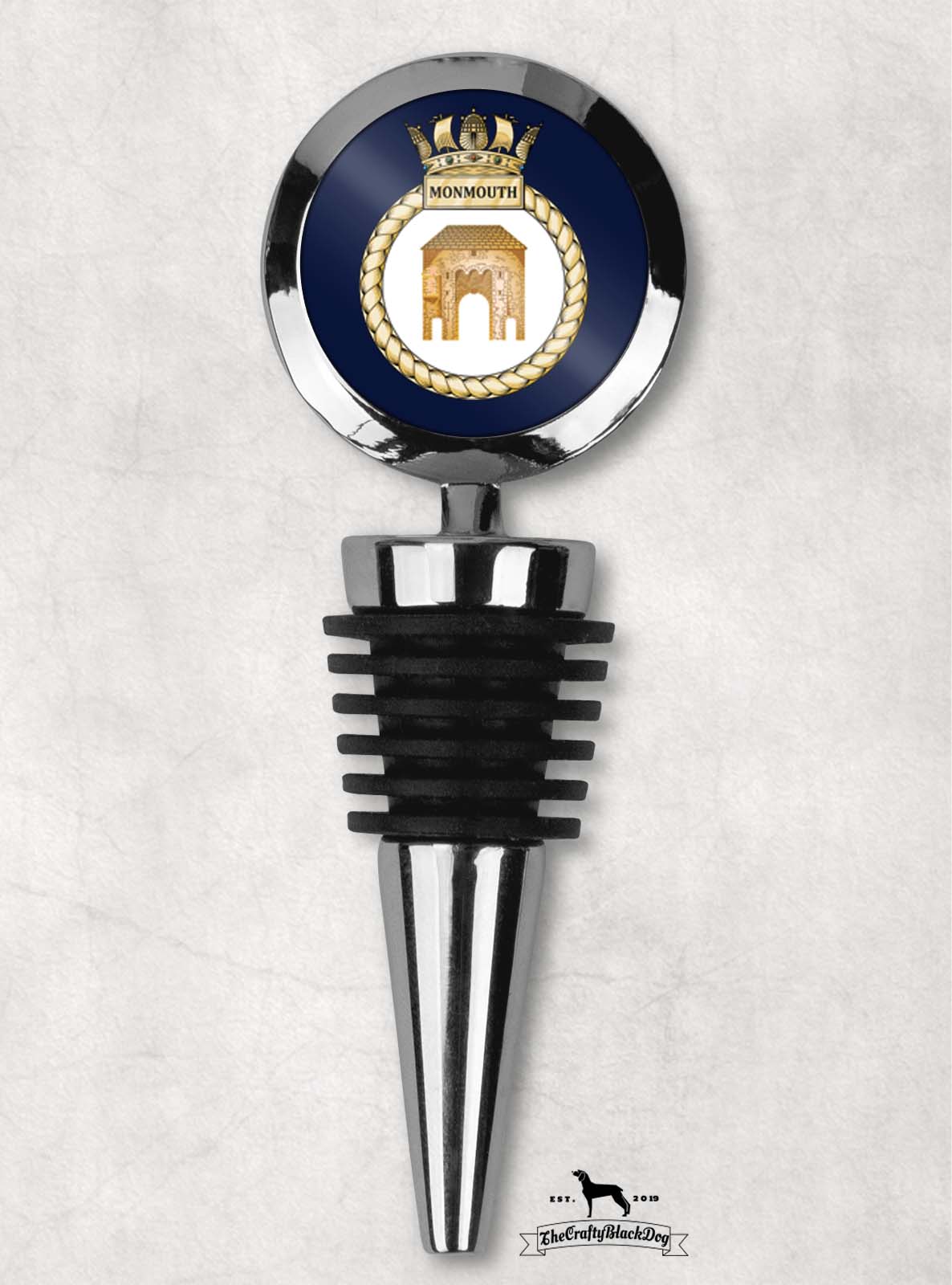 HMS Monmouth - Wine Bottle Stopper