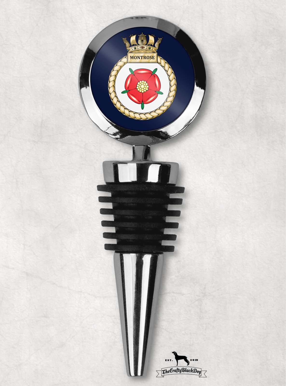 HMS Montrose - Wine Bottle Stopper