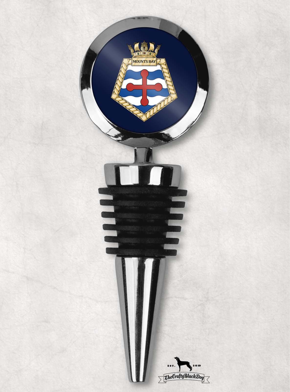 RFA Mounts Bay - Wine Bottle Stopper