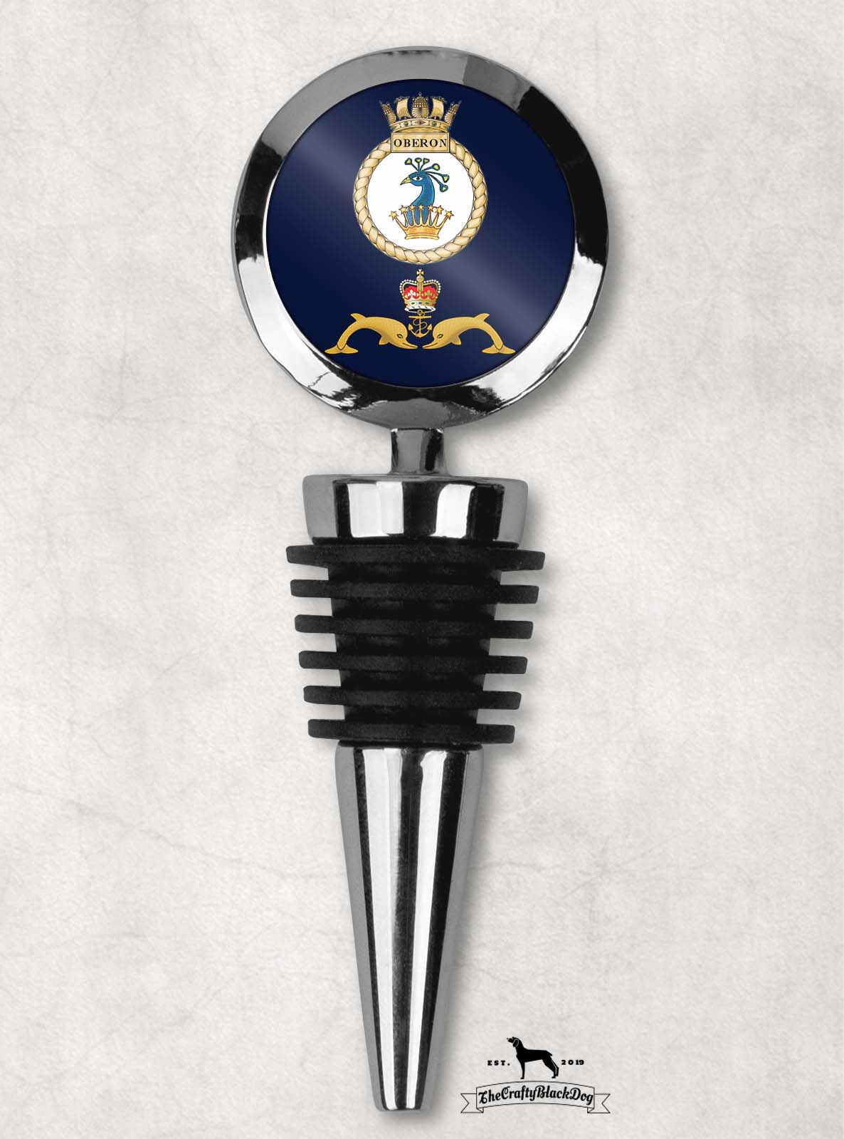 HMS Oberon - Wine Bottle Stopper