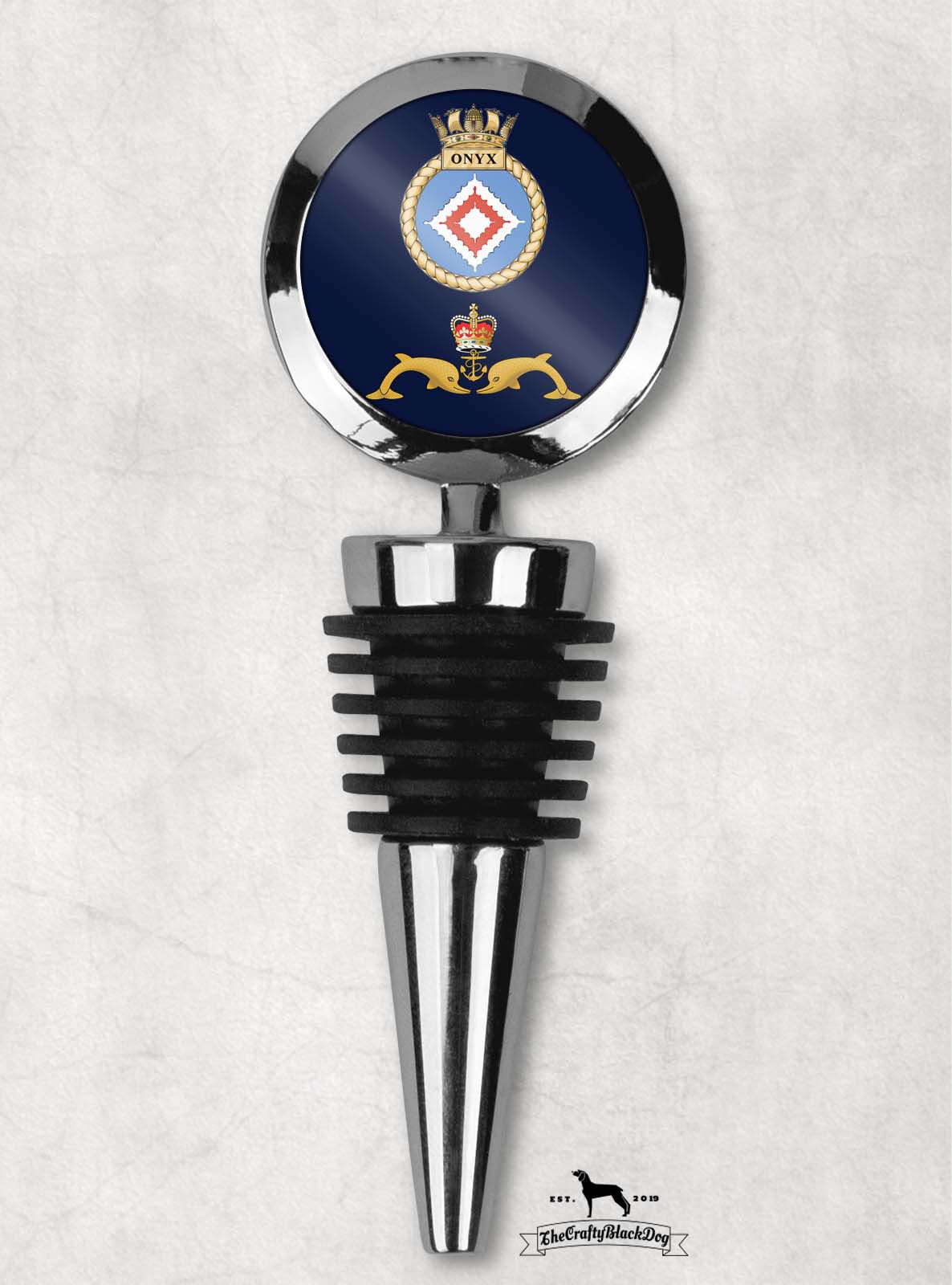 HMS Onyx - Wine Bottle Stopper