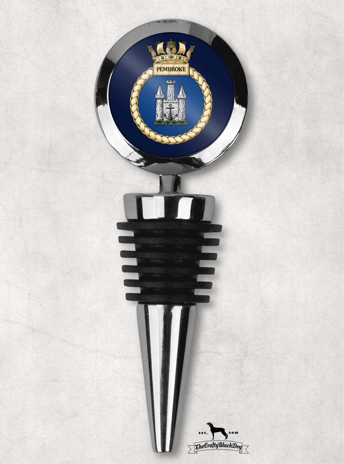 HMS Pembroke - Wine Bottle Stopper