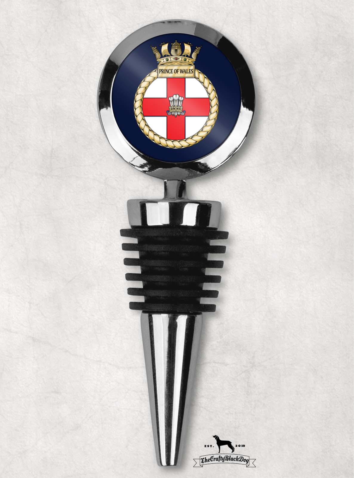 HMS Prince of Wales - Wine Bottle Stopper