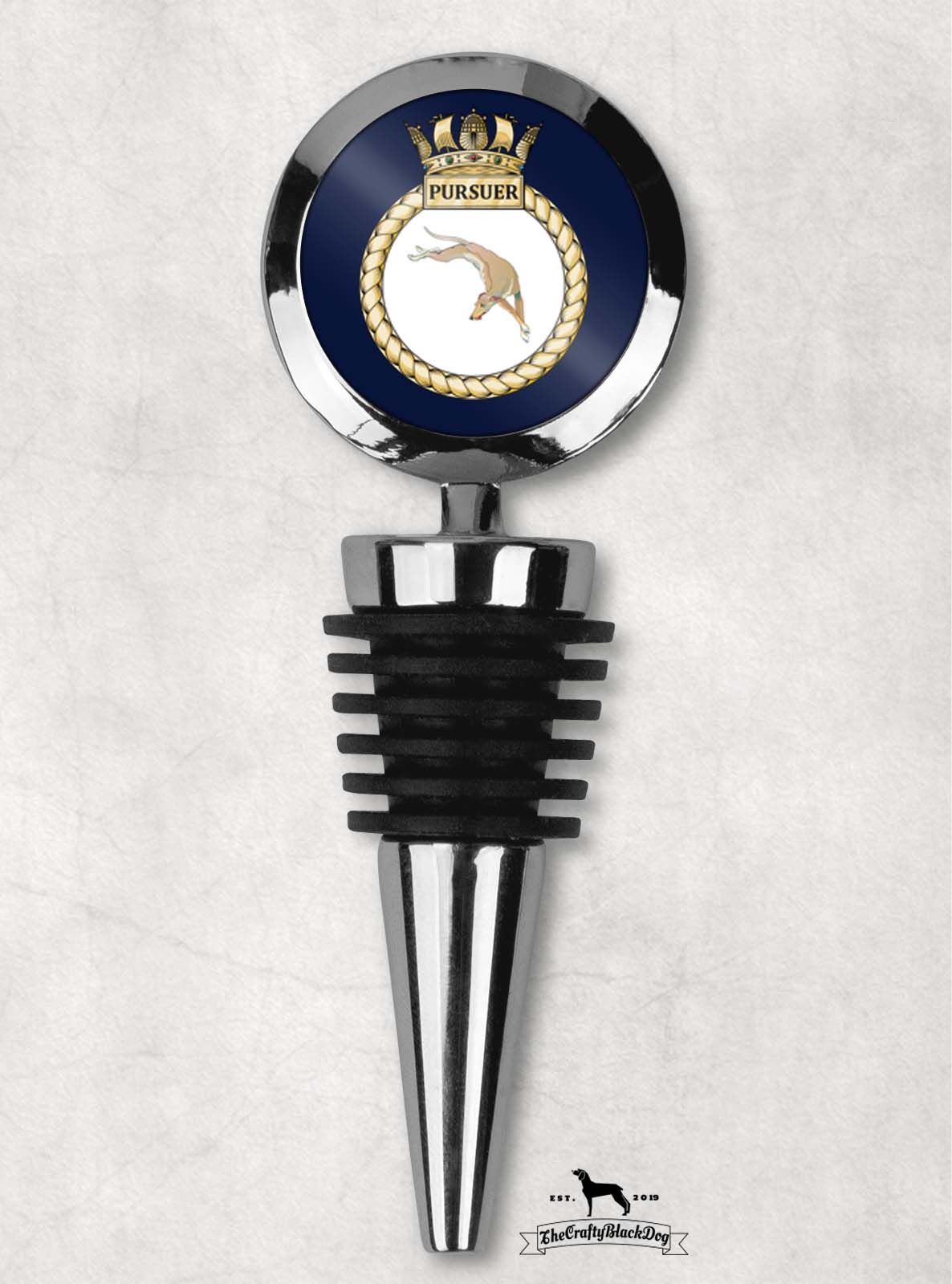 HMS Pursuer - Wine Bottle Stopper