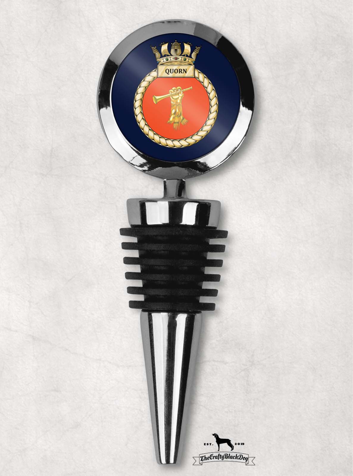 HMS Quorn - Wine Bottle Stopper