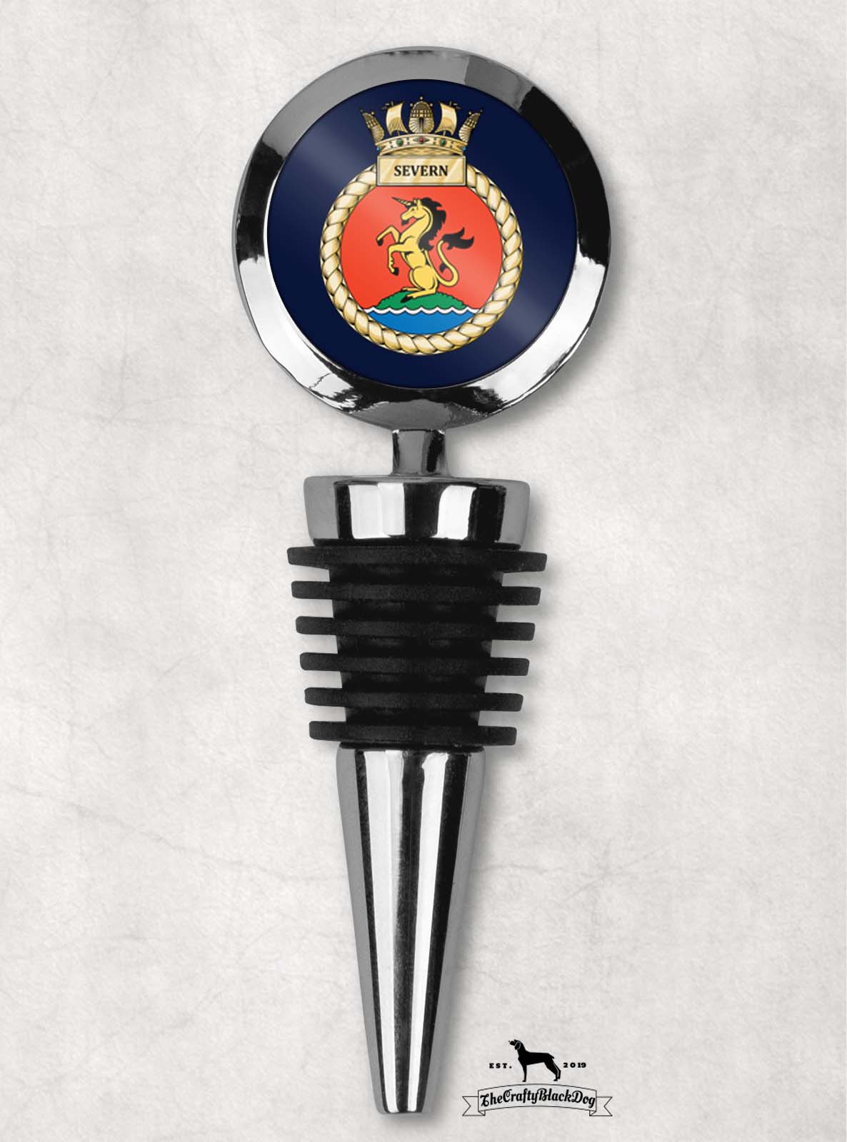HMS Severn - Wine Bottle Stopper