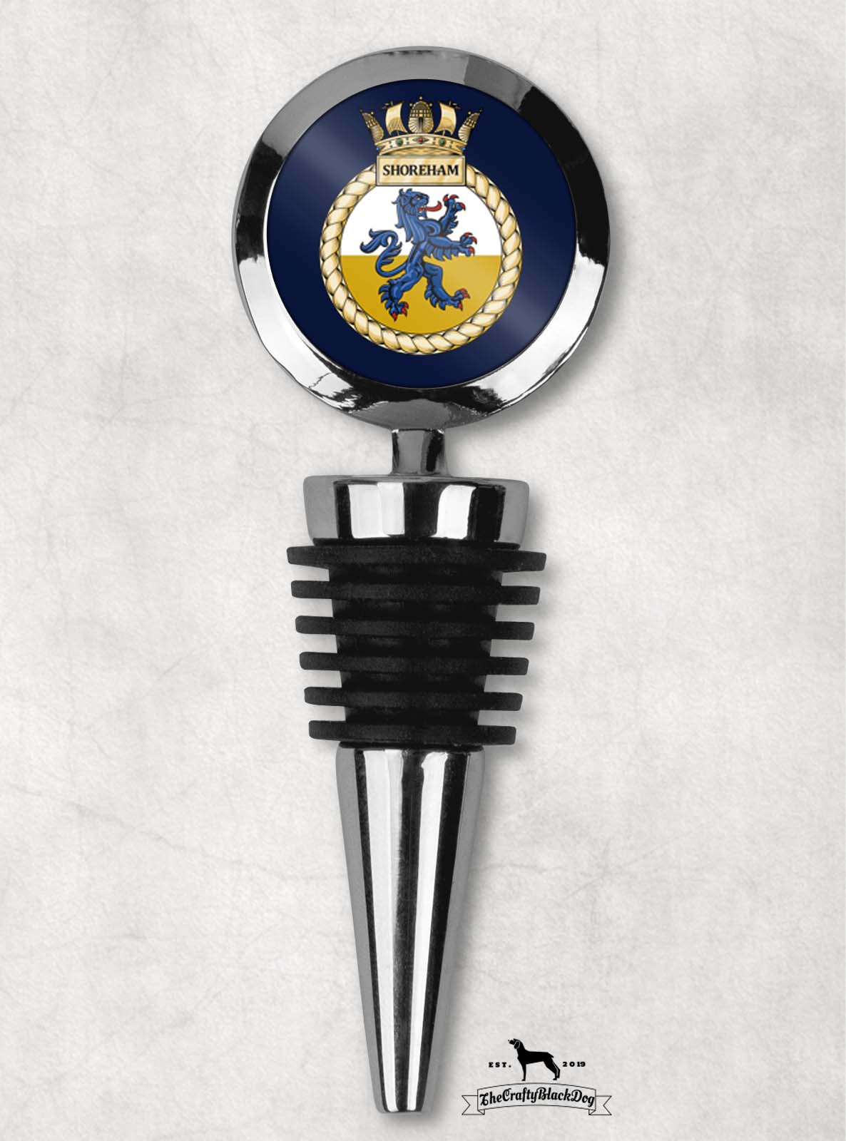 HMS Shoreham - Wine Bottle Stopper