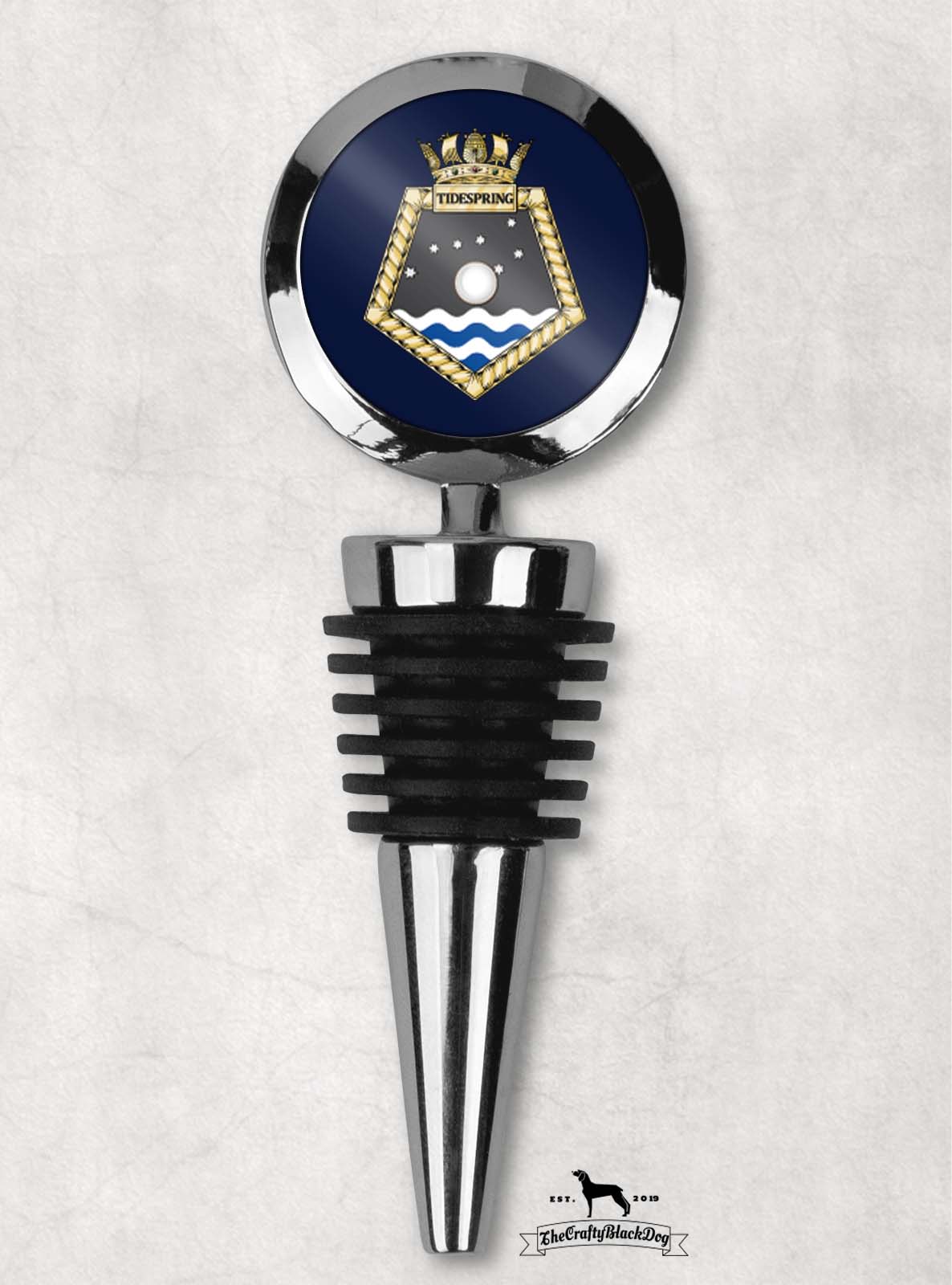 RFA Tidespring - Wine Bottle Stopper