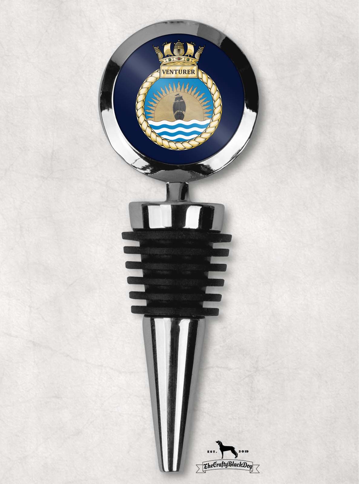HMS Venturer - Wine Bottle Stopper