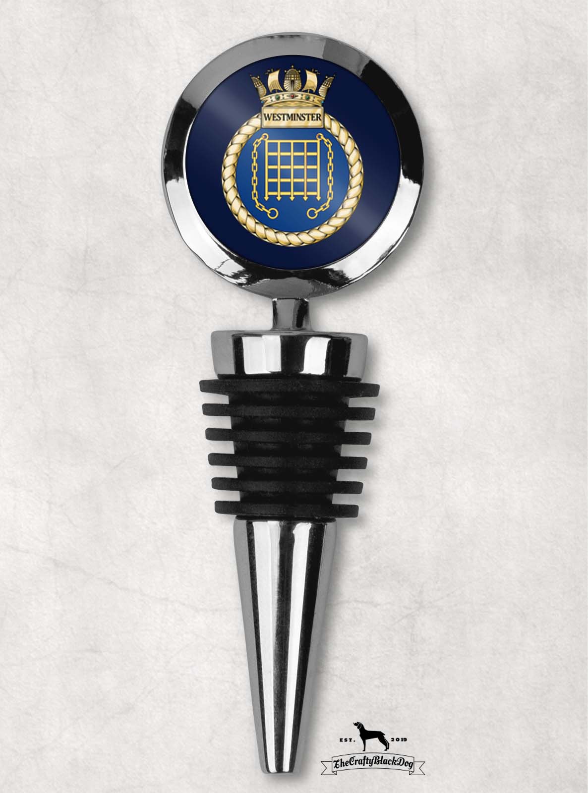 HMS Westminster - Wine Bottle Stopper