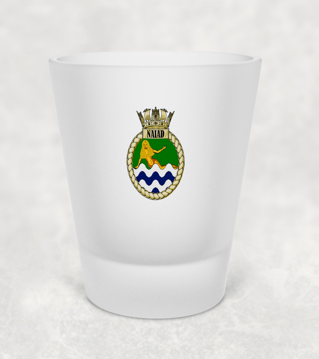 HMS Naiad - Shot Glass