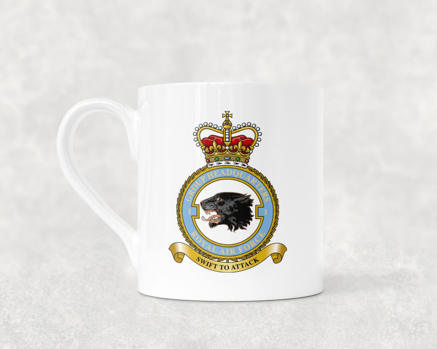 Group Headquarters No 1 Group RAF - Bone China Mug