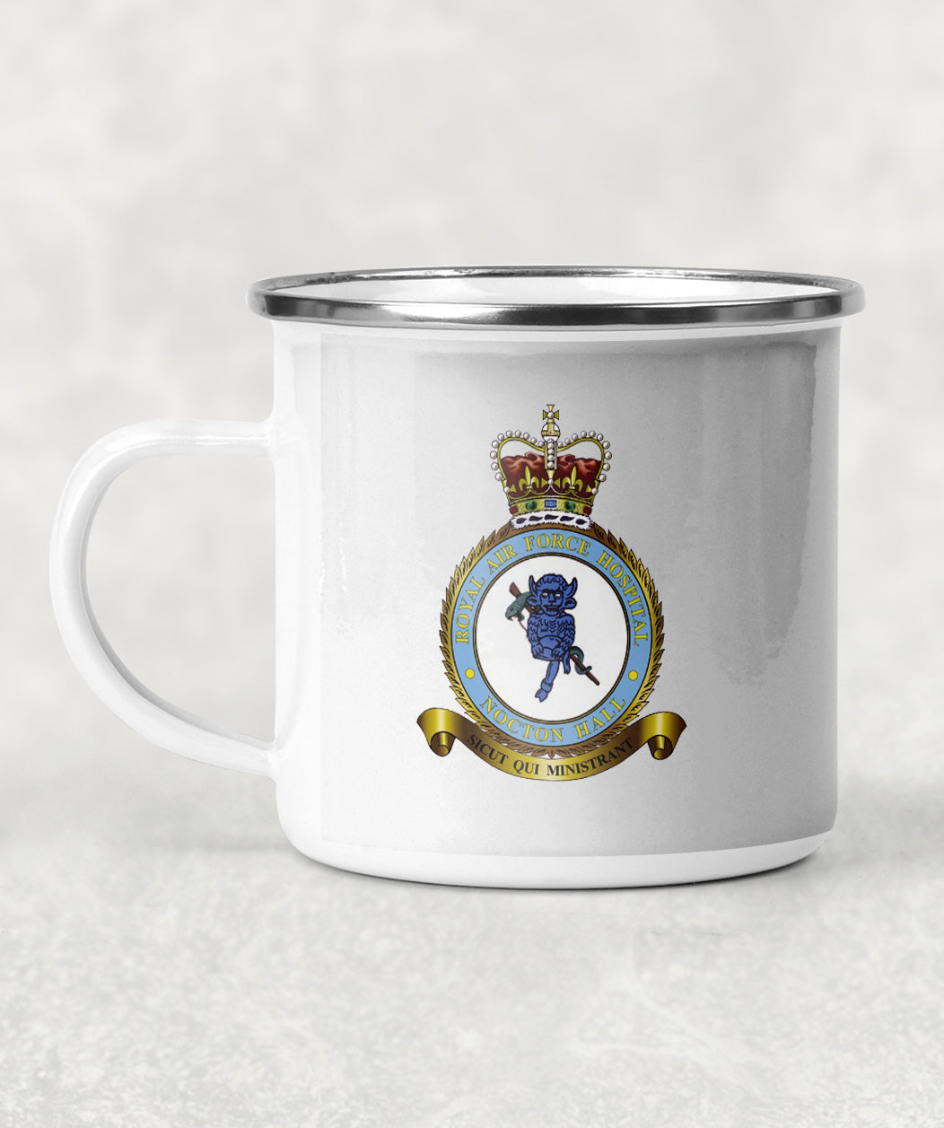 RAF Nocton Hall - Enamel Mug