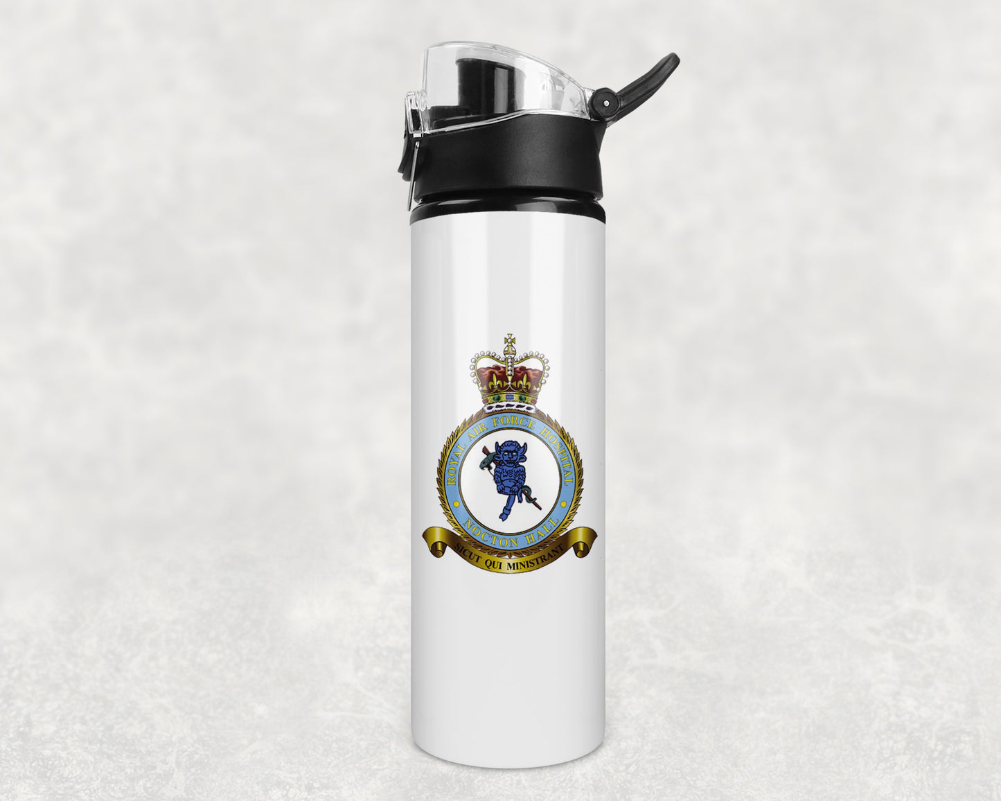 RAF Nocton Hall - Flip Top Water Bottle