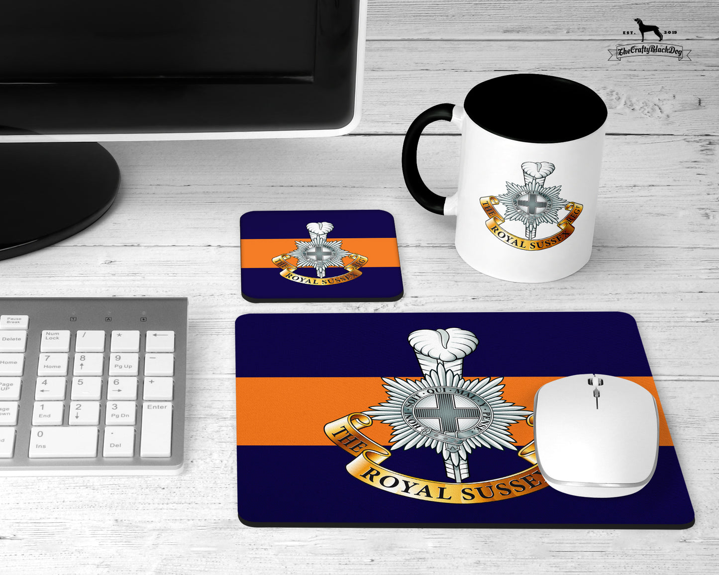 Royal Sussex Regiment - Office Set