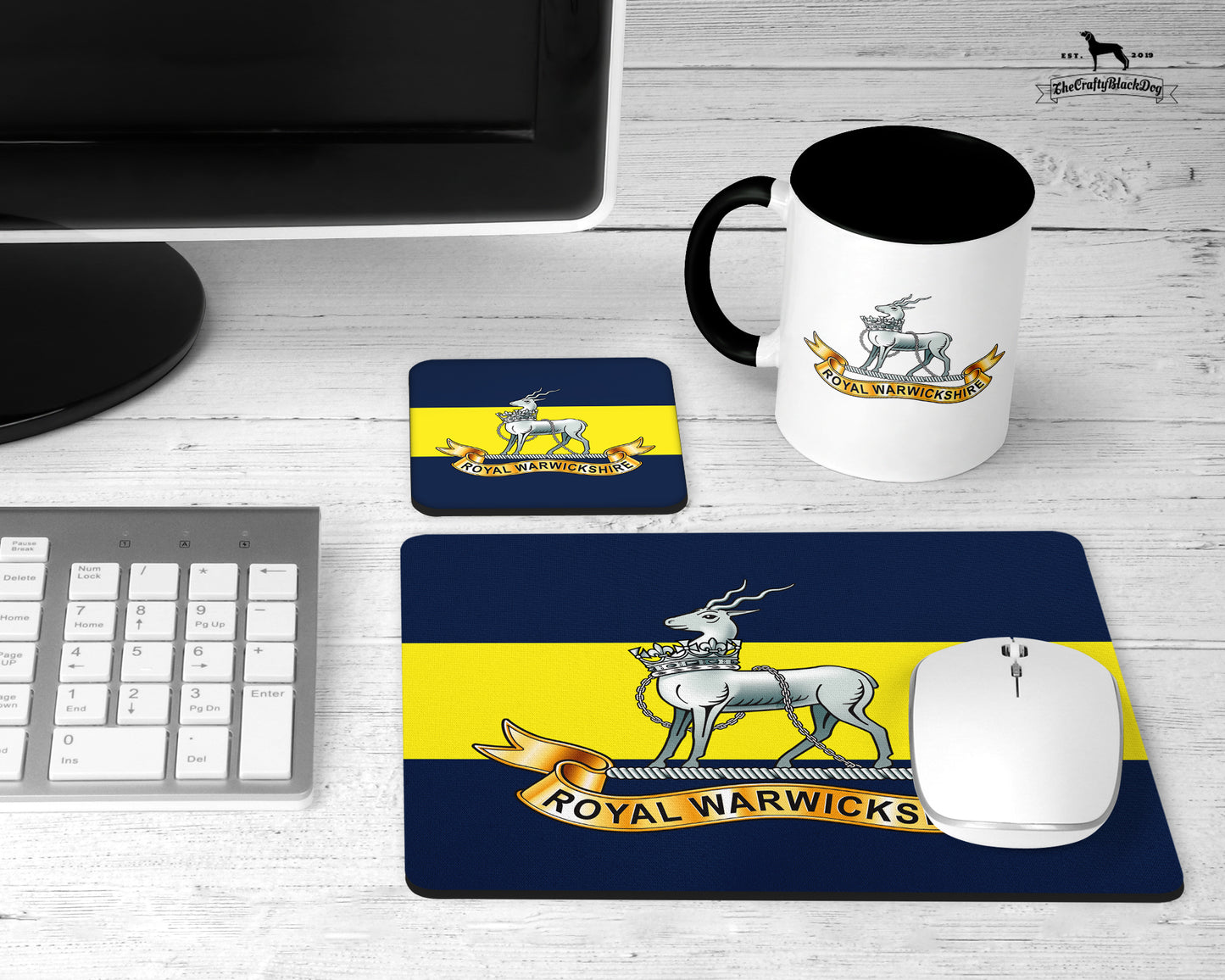 Royal Warwickshire Regiment - Office Set