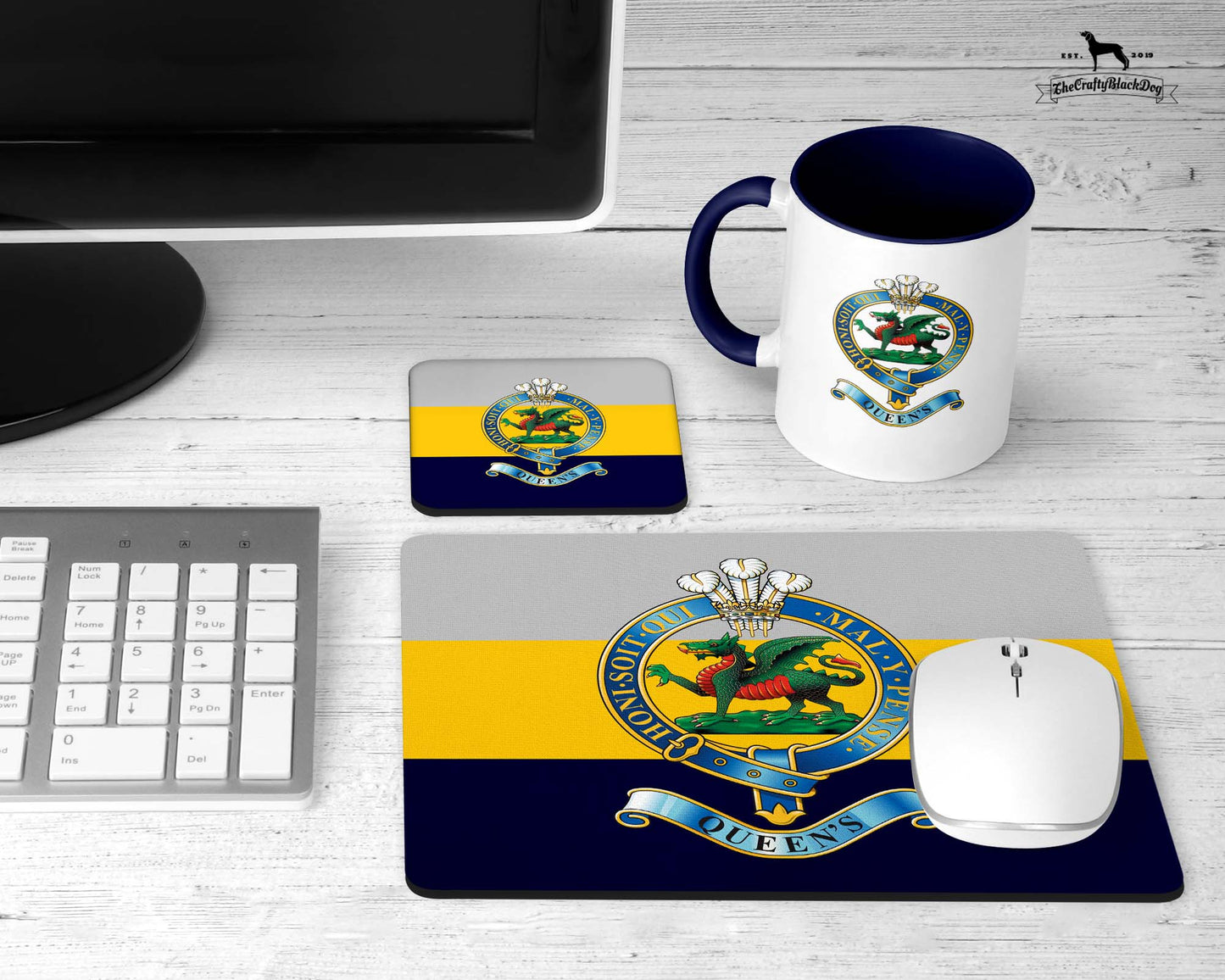 Queen's Regiment - Office Set